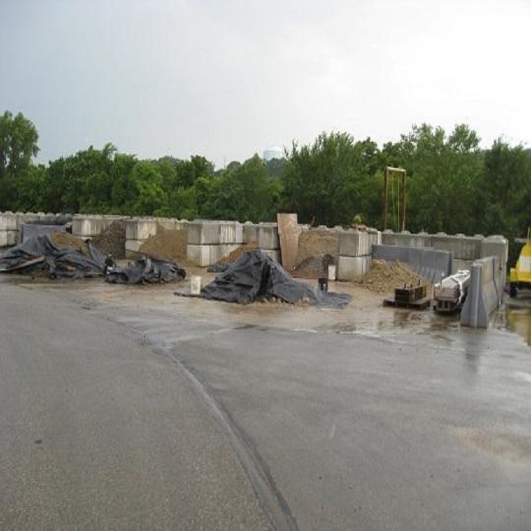sand and other materials used for geotechnical