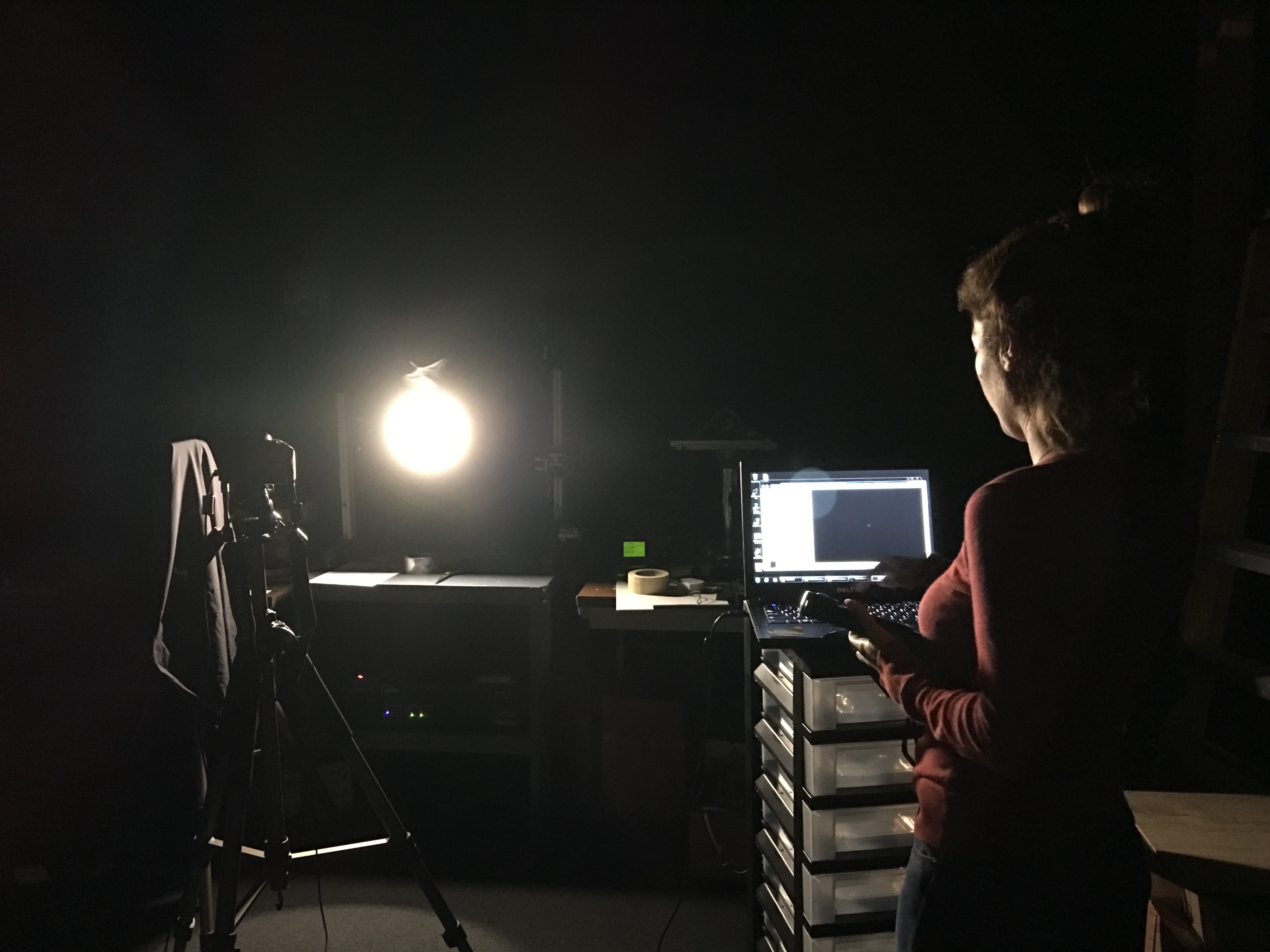 The Dark Room lab dedicated for lighting measurement and test in a well controlled laboratory environment