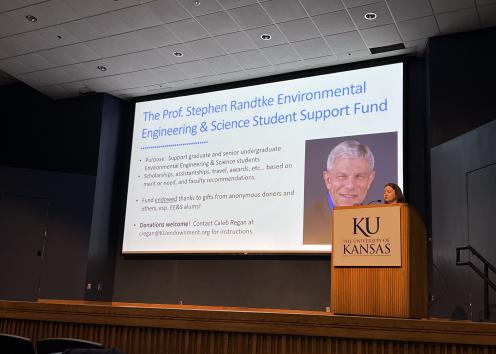 Prof. Stephen Randtke Environmental Engineering and Science Student Support Fund