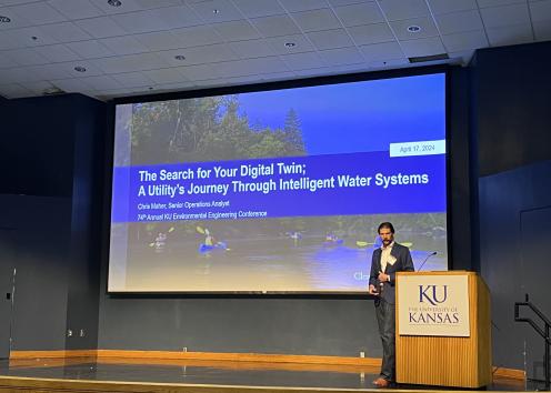 "The Search for your Digital Twin; A Utility's Journey Through Intelligent Water Systems" presentation by Chris Maher